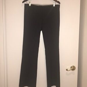 Theory gray and blue pinstripe dress pant